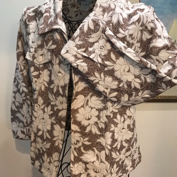 ANALOGY TAPESTRY JACKET SIZE L - Picture 2 of 5